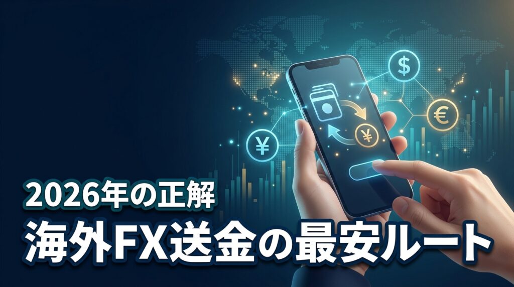 海外FXの送金はどこが一番安い？無駄なコストを削りトラブルを防ぐ入出金の正解
