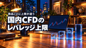 国内CFDのレバレッジは何倍？株価指数・個別株・商品の上限