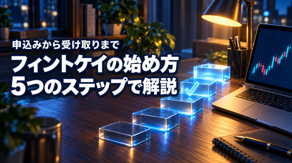 フィントケイの始め方｜申込みから報酬の受け取りまで