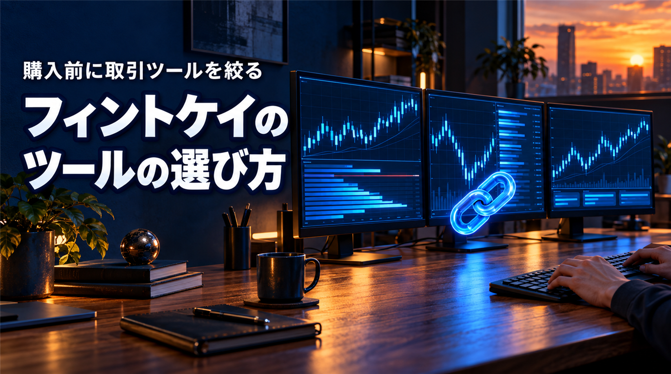 フィントケイの取引ツールの選び方|MT4・MT5・cTrader・TradingView
