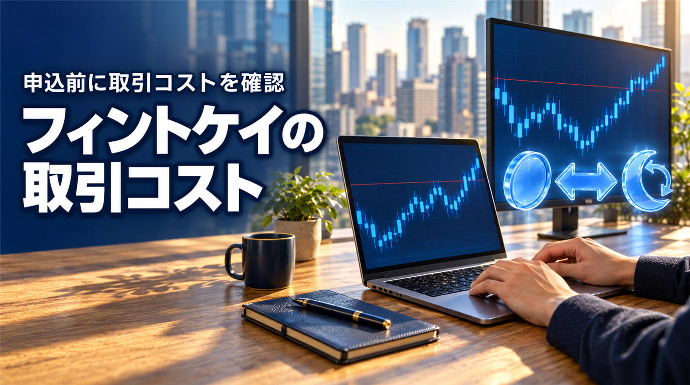 フィントケイのスプレッド・手数料・スワップ｜プラン別の取引コスト