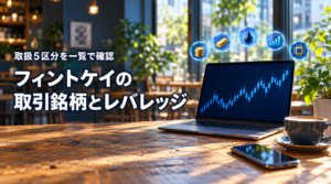 フィントケイの取引銘柄とレバレッジ｜FX・金・株価指数・仮想通貨