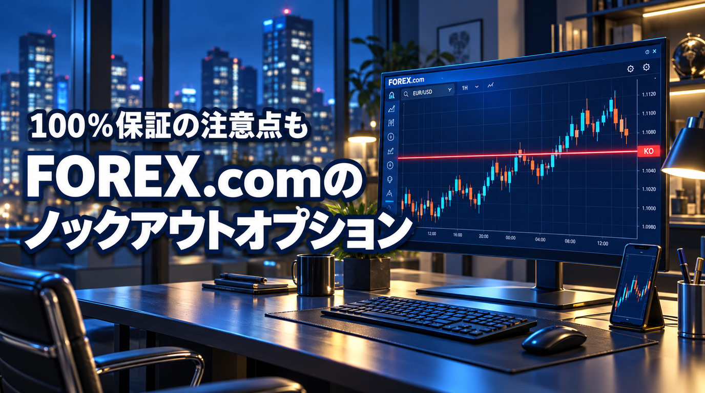 FOREX.comノックアウトオプションとは？仕組みと注意点