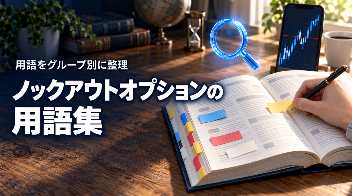 ノックアウトオプションの用語集｜ノックアウト価格・オプション料・調整額
