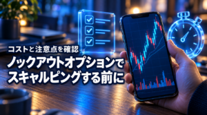 ノックアウトオプションでスキャルピング｜コストと注意点