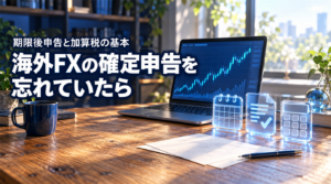 海外FXの確定申告を忘れていたら｜期限後申告と加算税の基本