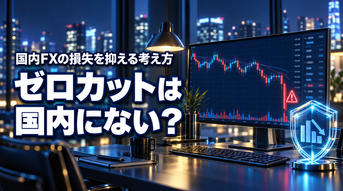 ゼロカットは国内にない？損失を抑える3つの考え方